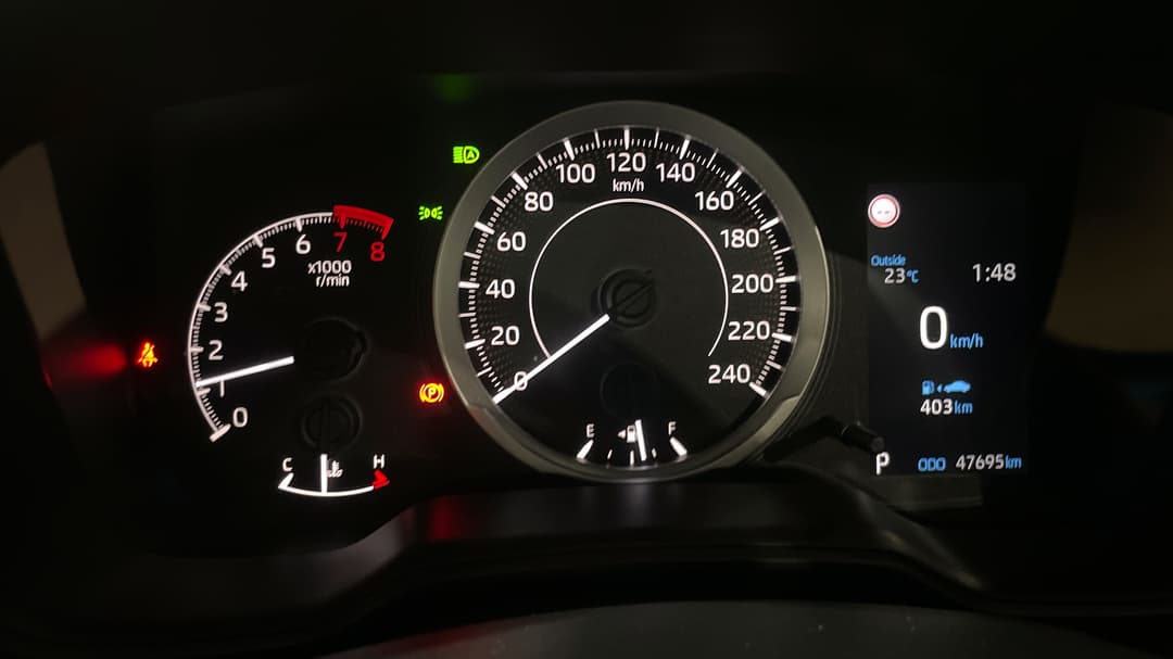 2021 Toyota Corolla Ascent Sport, Automatic, 47695 km, Odometer View