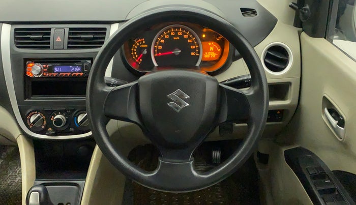 2014 Maruti Celerio VXI AMT, Petrol, Automatic, 41,935 km, Steering Wheel Close Up