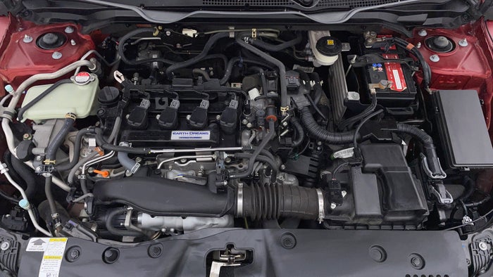 Honda Civic-Engine Bonet View