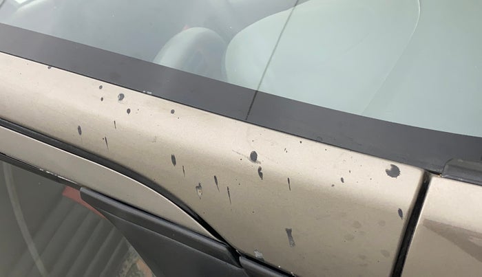 2016 Datsun Redi Go S, Petrol, Manual, 58,107 km, Right A pillar - Paint is slightly faded