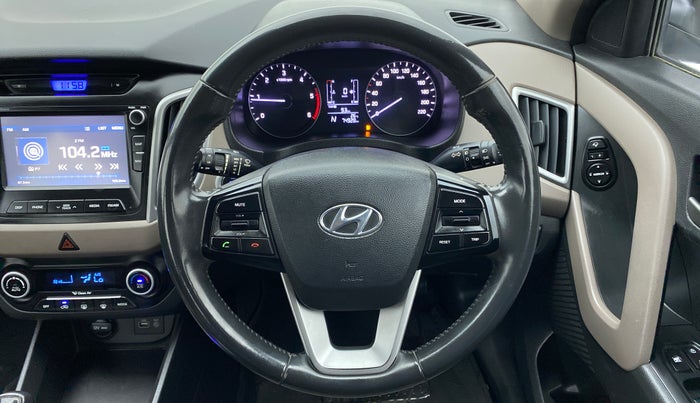 2018 Hyundai Creta 1.6 CRDI SX PLUS AUTO, Diesel, Automatic, 75,071 km, Steering Wheel Close Up