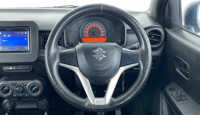2020 Maruti IGNIS SIGMA 1.2 K12, Petrol, Manual, 16,049 km, Steering Wheel Close Up