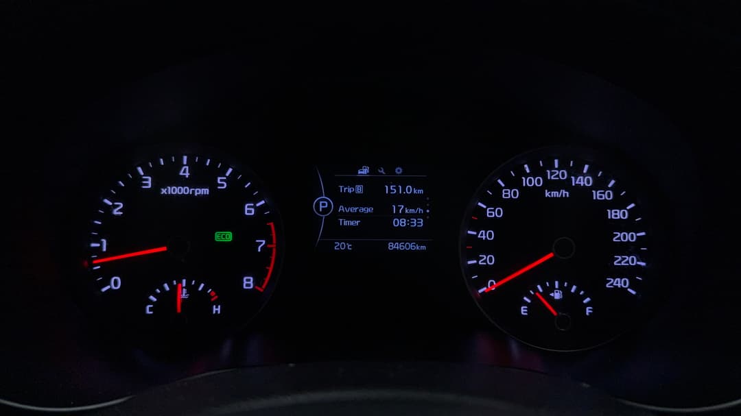 2018 Kia Sportage Si (FWD), Automatic, 84606 km, Odometer View