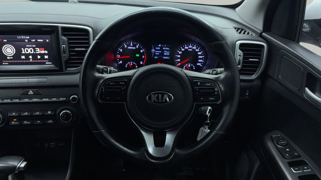 2018 Kia Sportage Si (FWD), Automatic, 84606 km, Steering Wheel Close-up