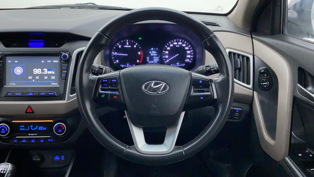 Steering Wheel Close Up