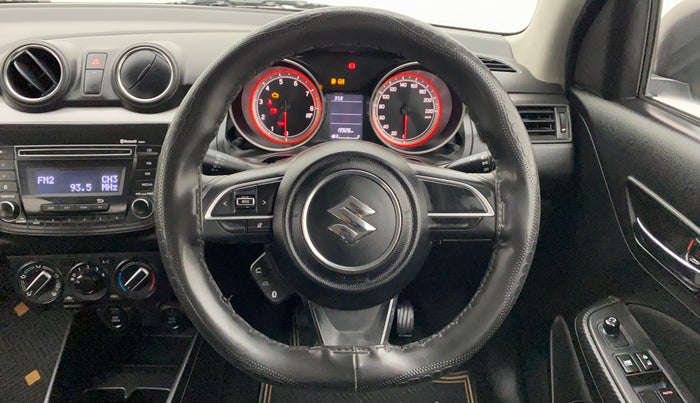 2019 Maruti Swift VXI D, Petrol, Manual, 19,837 km, Steering Wheel Close-up