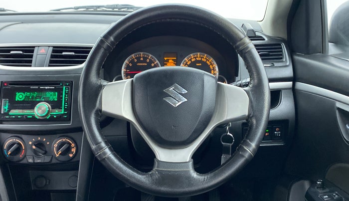 2012 Maruti Swift VXI D, Petrol, Manual, 40,186 km, Steering Wheel Close Up
