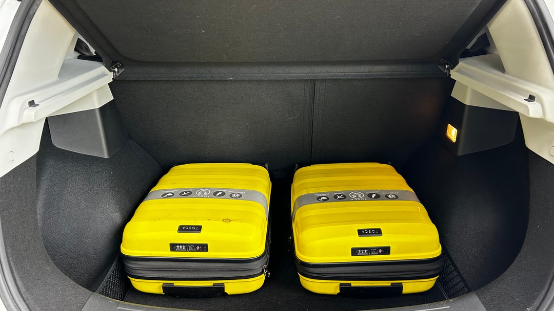 Boot Inside View with Luggage