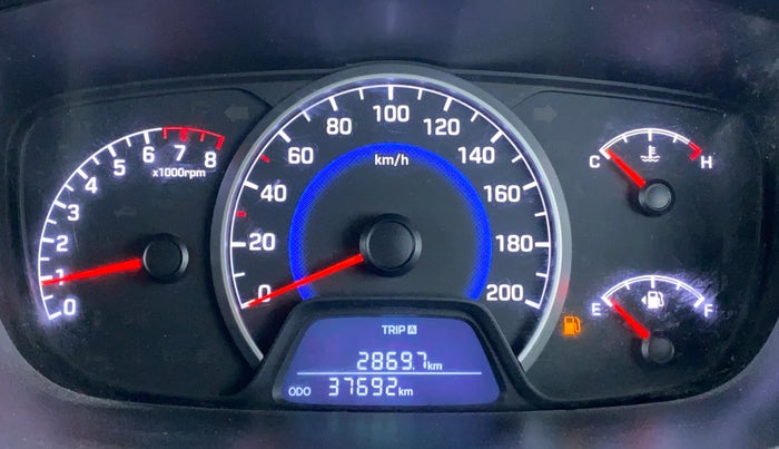 2018 Hyundai Grand i10 SPORTZ (O) 1.2 KAPPA VTVT, CNG, Manual, 38,086 km, Odometer Image
