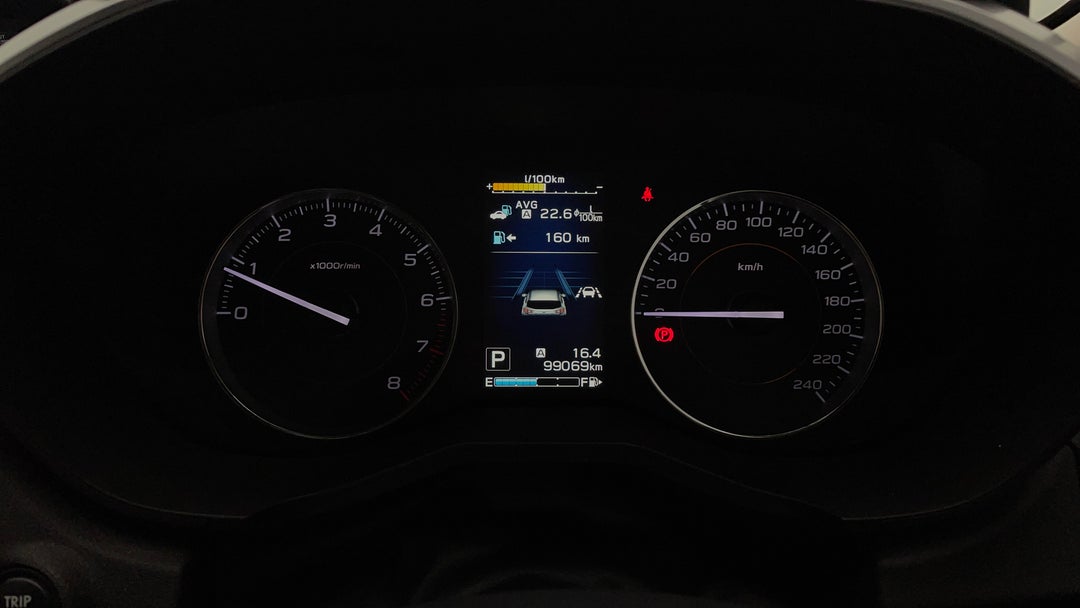 2018 Subaru XV 2.0i-s, Automatic, 99069 km, Odometer View