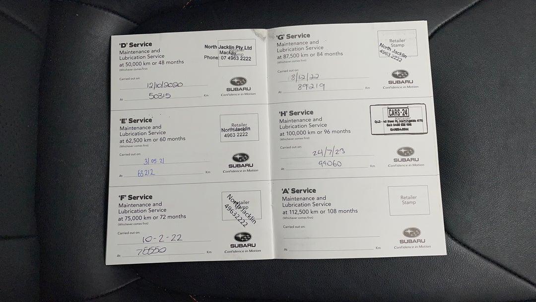 2018 Subaru XV 2.0i-s, Automatic, 99069 km, Service History