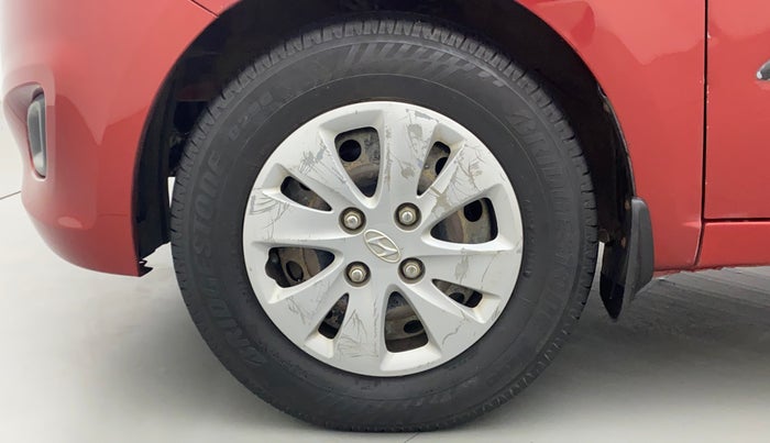 2013 Hyundai i10 MAGNA 1.2, Petrol, Manual, 1,07,746 km, Left Front Wheel