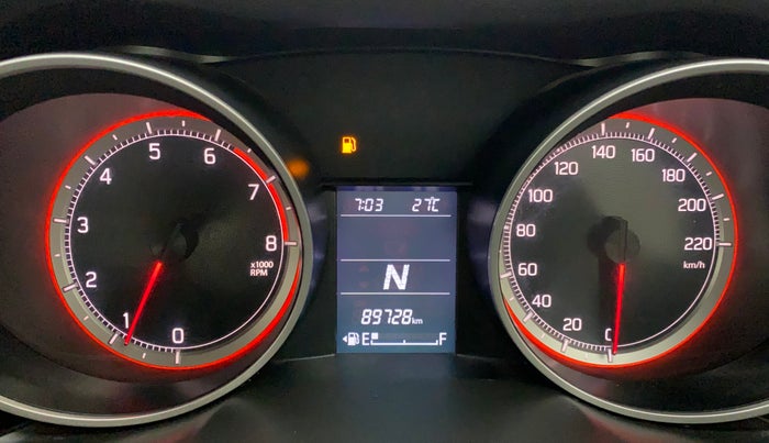 2018 Maruti Swift ZXI AMT, Petrol, Automatic, 89,728 km, Odometer Image