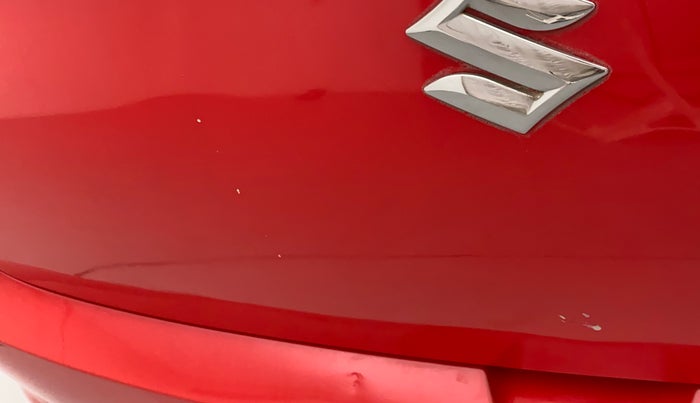 2018 Maruti Swift ZXI AMT, Petrol, Automatic, 89,728 km, Dicky (Boot door) - Minor scratches