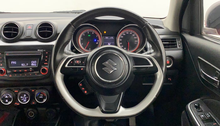 2018 Maruti Swift ZXI AMT, Petrol, Automatic, 89,728 km, Steering Wheel Close Up