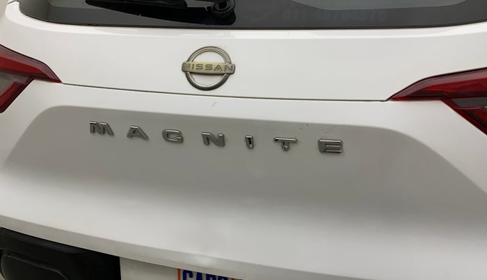 2022 Nissan MAGNITE XE, Petrol, Manual, 18,919 km, Dicky (Boot door) - Paint has minor damage