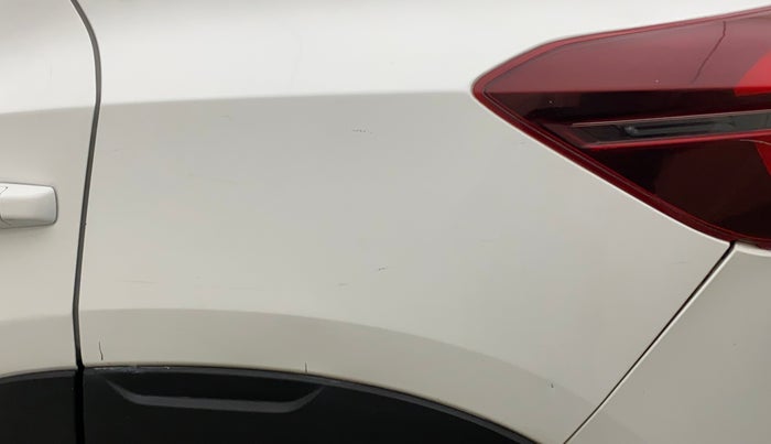 2022 Nissan MAGNITE XE, Petrol, Manual, 18,919 km, Left quarter panel - Minor scratches