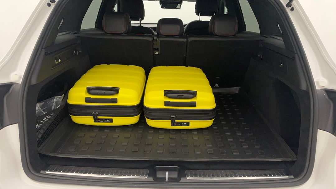 Boot Inside View with Luggage