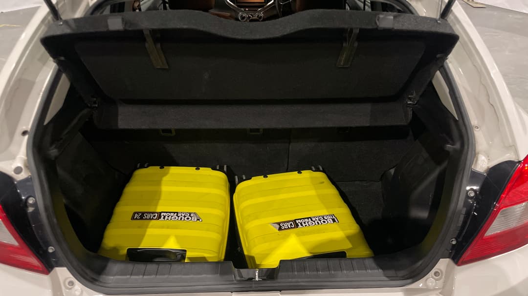 2022 Suzuki Baleno Gl, Automatic, 57867 km, Boot Inside View with Luggage