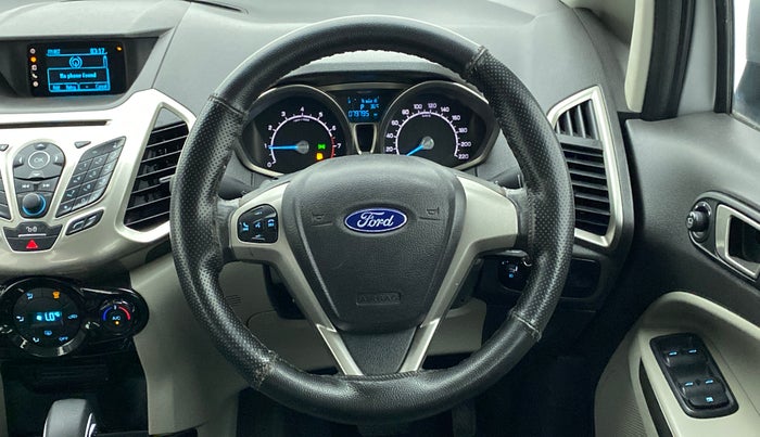 2015 Ford Ecosport 1.5 TITANIUM TI VCT AT, Petrol, Automatic, 79,727 km, Steering Wheel Close Up
