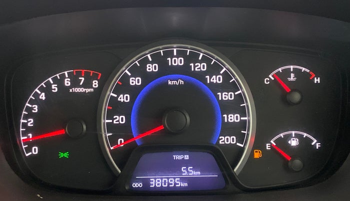 2014 Hyundai Grand i10 SPORTZ 1.2 KAPPA VTVT, Petrol, Manual, 38,143 km, Odometer Image