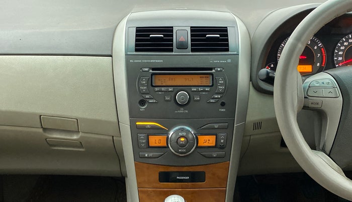 2010 Toyota Corolla Altis G PETROL, Petrol, Manual, 85,954 km, Air Conditioner