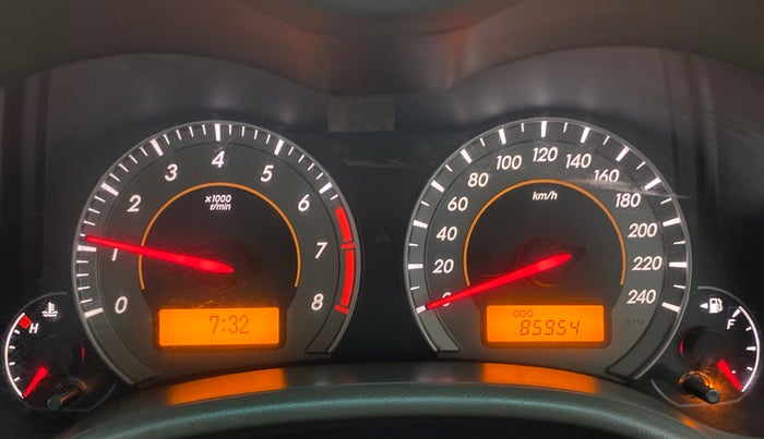 2010 Toyota Corolla Altis G PETROL, Petrol, Manual, 85,954 km, Odometer Image