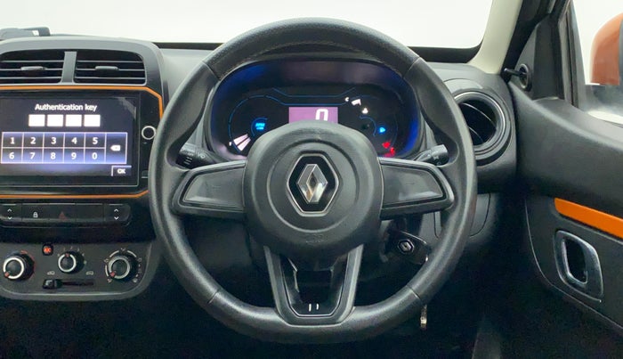 2021 Renault Kwid CLIMBER 1.0 AMT (O), Petrol, Automatic, 27,838 km, Steering Wheel Close Up