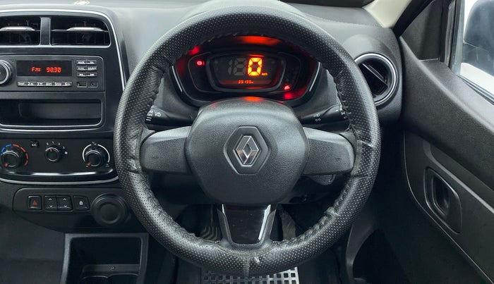 2018 Renault Kwid RXL, Petrol, Manual, 35,230 km, Steering Wheel Close Up