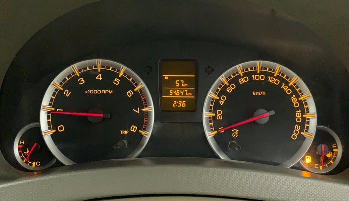 2017 Maruti Ertiga VXI ABS, Petrol, Manual, 54,647 km, Odometer Image