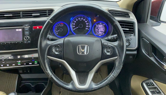2015 Honda City VX MT PETROL, Petrol, Manual, 72,170 km, Steering Wheel Close Up