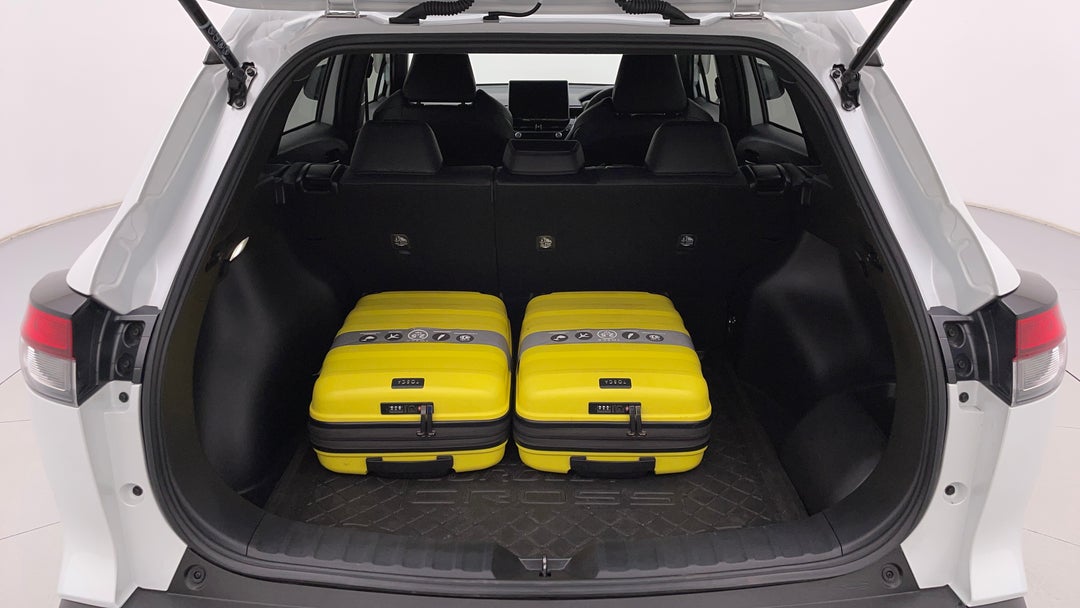 Boot Inside View with Luggage
