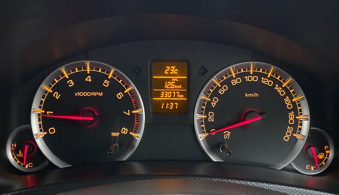 2015 Maruti Swift ZXI D, Petrol, Manual, 33,128 km, Odometer Image