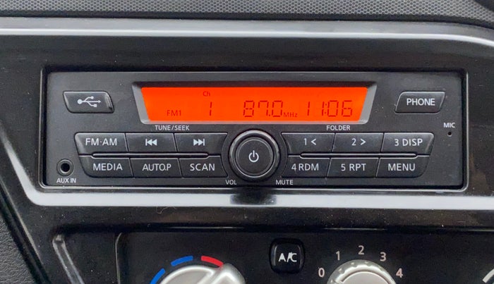 2019 Datsun Redi Go S 1.0, Petrol, Manual, 18,092 km, Infotainment system - Reverse camera not working