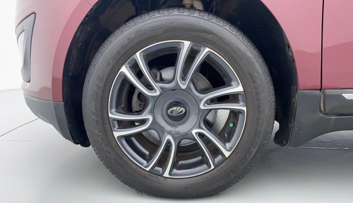 2018 Mahindra MARAZZO M8 7 STR, Diesel, Manual, Left Front Wheel
