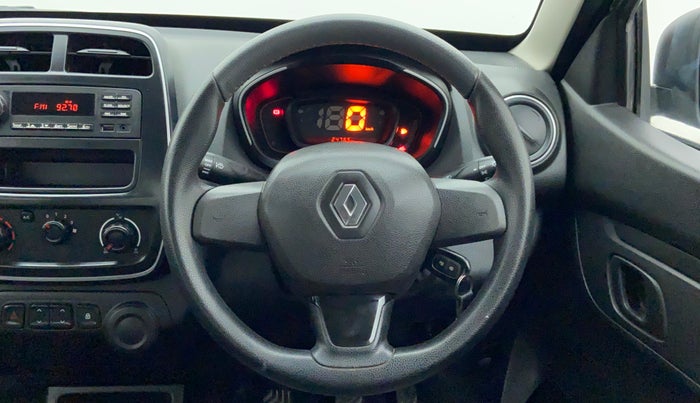 2019 Renault Kwid RXL, Petrol, Manual, 24,756 km, Steering Wheel Close Up