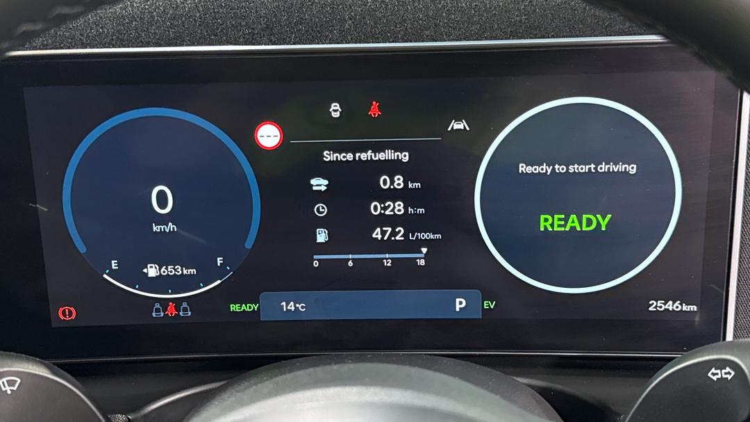 2025 Hyundai Tucson Premium Hybrid (AWD), Automatic, 2546 km, Odometer View