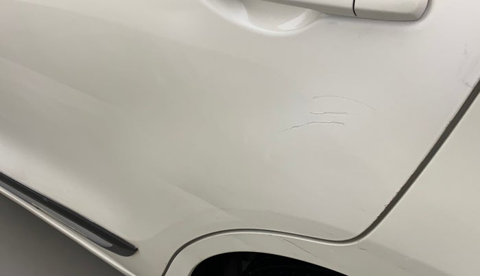 2017 Maruti Dzire VXI, Petrol, Manual, 83,969 km, Rear left door - Minor scratches