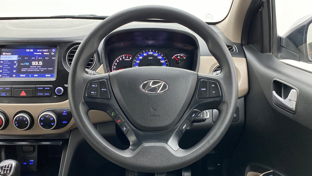 Steering Wheel Close Up