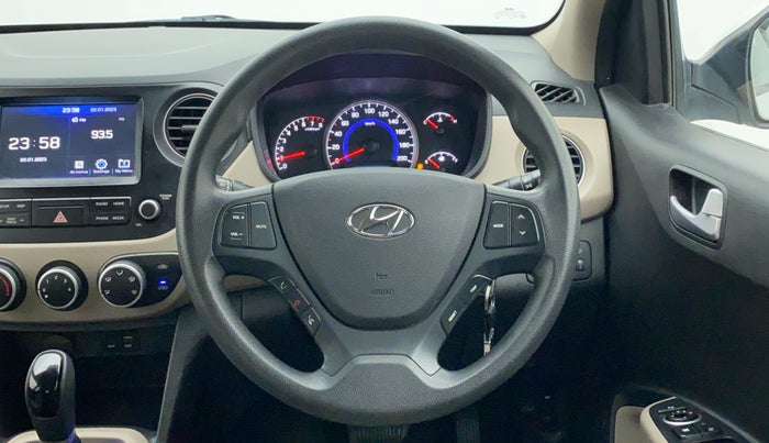 2017 Hyundai Grand i10 SPORTZ (O) 1.2 AT VTVT, Petrol, Automatic, 30,210 km, Steering Wheel Close Up
