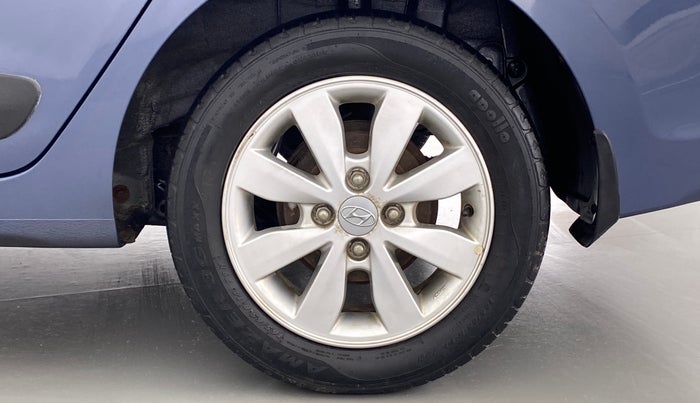 2014 Hyundai Xcent S 1.2 OPT, Petrol, Manual, 34,810 km, Left Rear Wheel