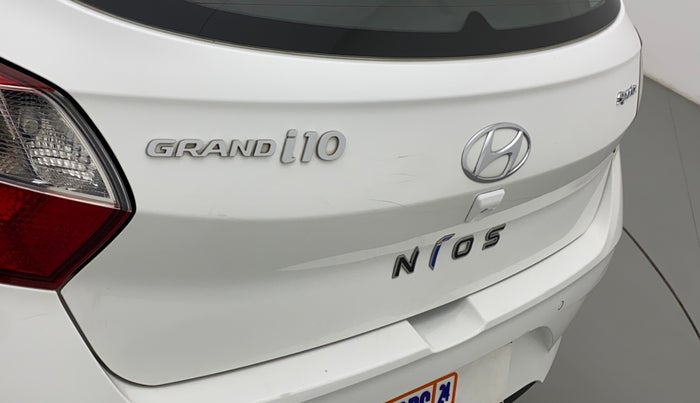 2021 Hyundai GRAND I10 NIOS SPORTZ 1.2 KAPPA VTVT, Petrol, Manual, 14,596 km, Dicky (Boot door) - Minor scratches