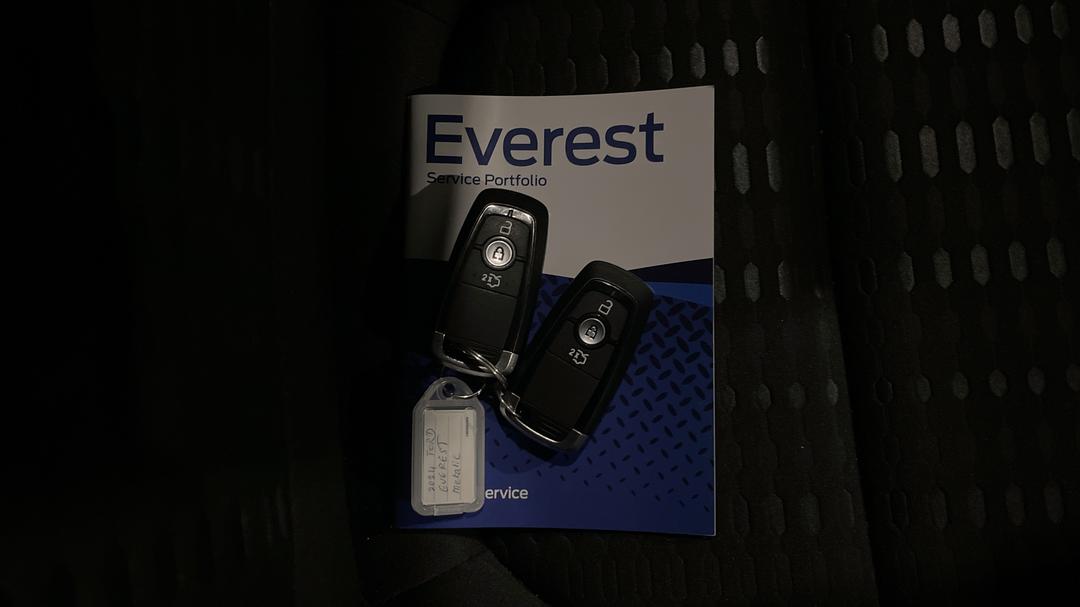 2024 Ford Everest Ambiente (RWD), Automatic, 27879 km, Key Close-up