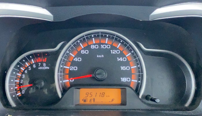 2017 Maruti Alto K10 VXI P, Petrol, Manual, 95,590 km, Odometer Image