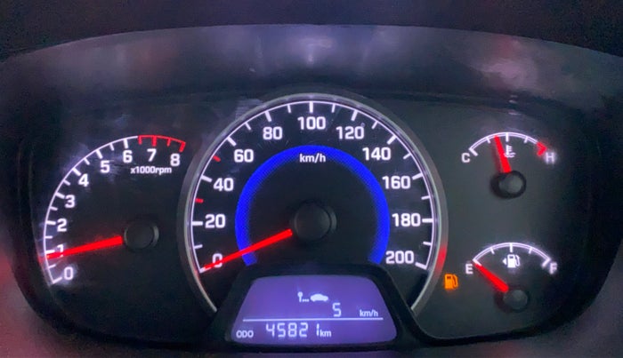 2015 Hyundai Grand i10 MAGNA 1.2 VTVT, Petrol, Manual, 45,821 km, Odometer Image
