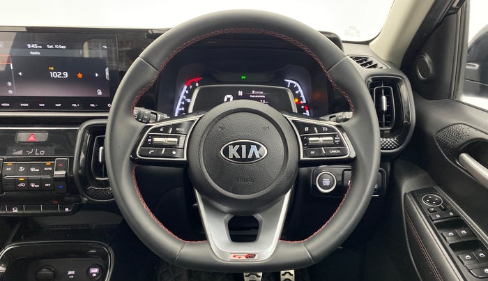 2020 KIA SONET GTX + 1.0 IMT, Petrol, Manual, 13,269 km, Steering Wheel Close Up