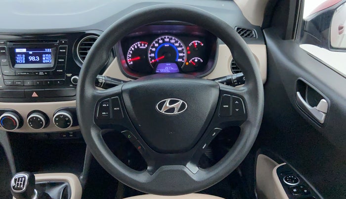 2015 Hyundai Grand i10 SPORTZ 1.2 KAPPA VTVT, Petrol, Manual, 59,539 km, Steering Wheel Close Up