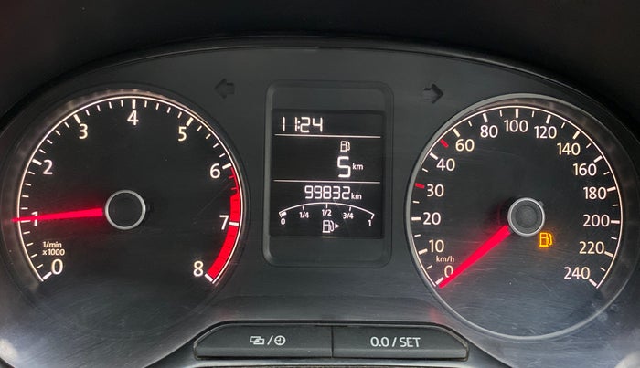 2018 Volkswagen Polo COMFORTLINE 1.0L MPI, Petrol, Manual, 99,832 km, Odometer Image