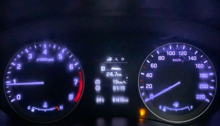 2015 Hyundai Elite i20 ASTA 1.2, Petrol, Manual, 61,410 km, Odometer Image
