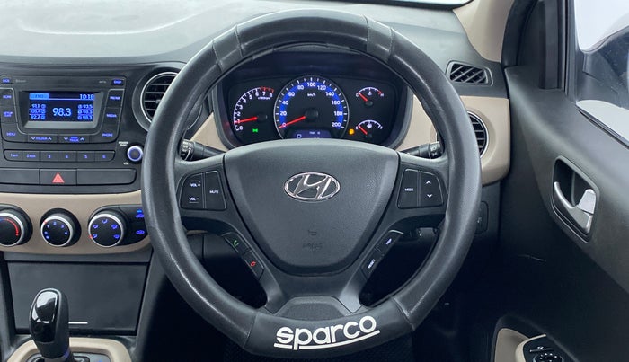 2016 Hyundai Xcent S AT 1.2, Petrol, Automatic, 25,602 km, Steering Wheel Close Up